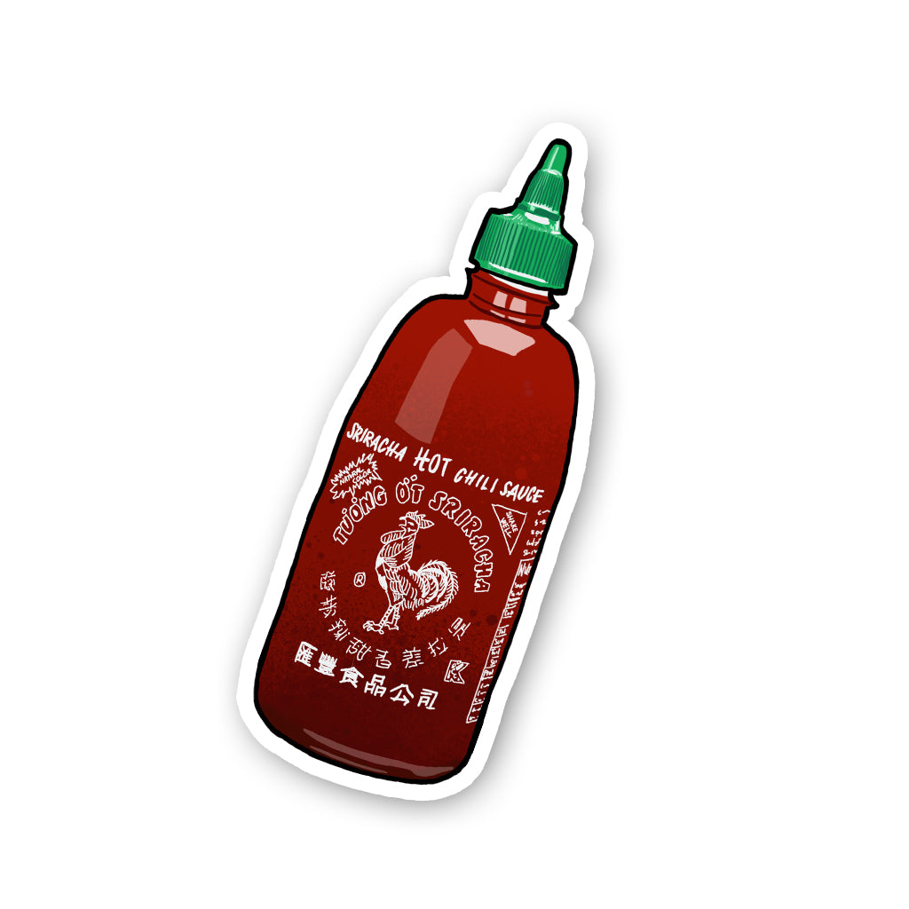 #1 - The Sriracha Hot Sauce Deluxe Sticker!