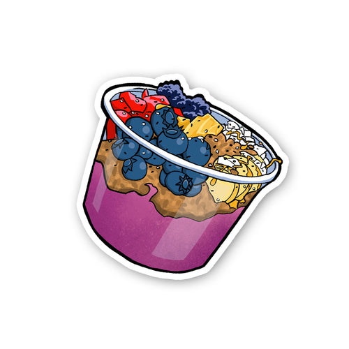 #2 - The Delicious Acai Bowl Sticker!